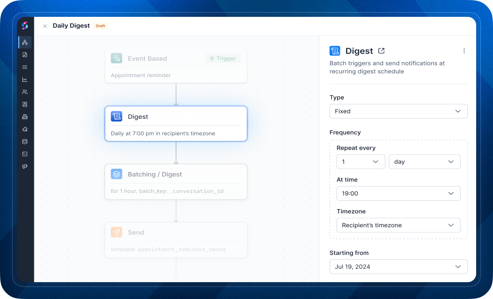 Digest Node in Workflow