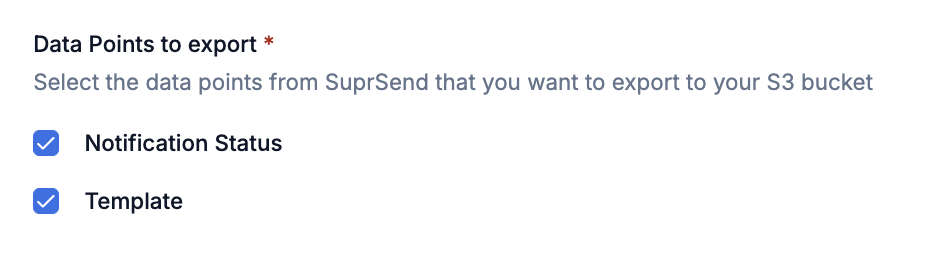 Data Points Parameter on SuprSend Platform