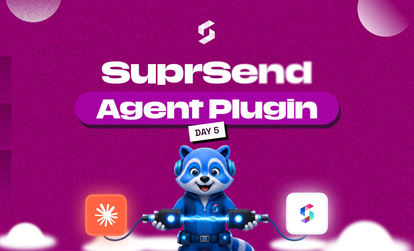SuprSend Agent - Day 4 of AI launch week