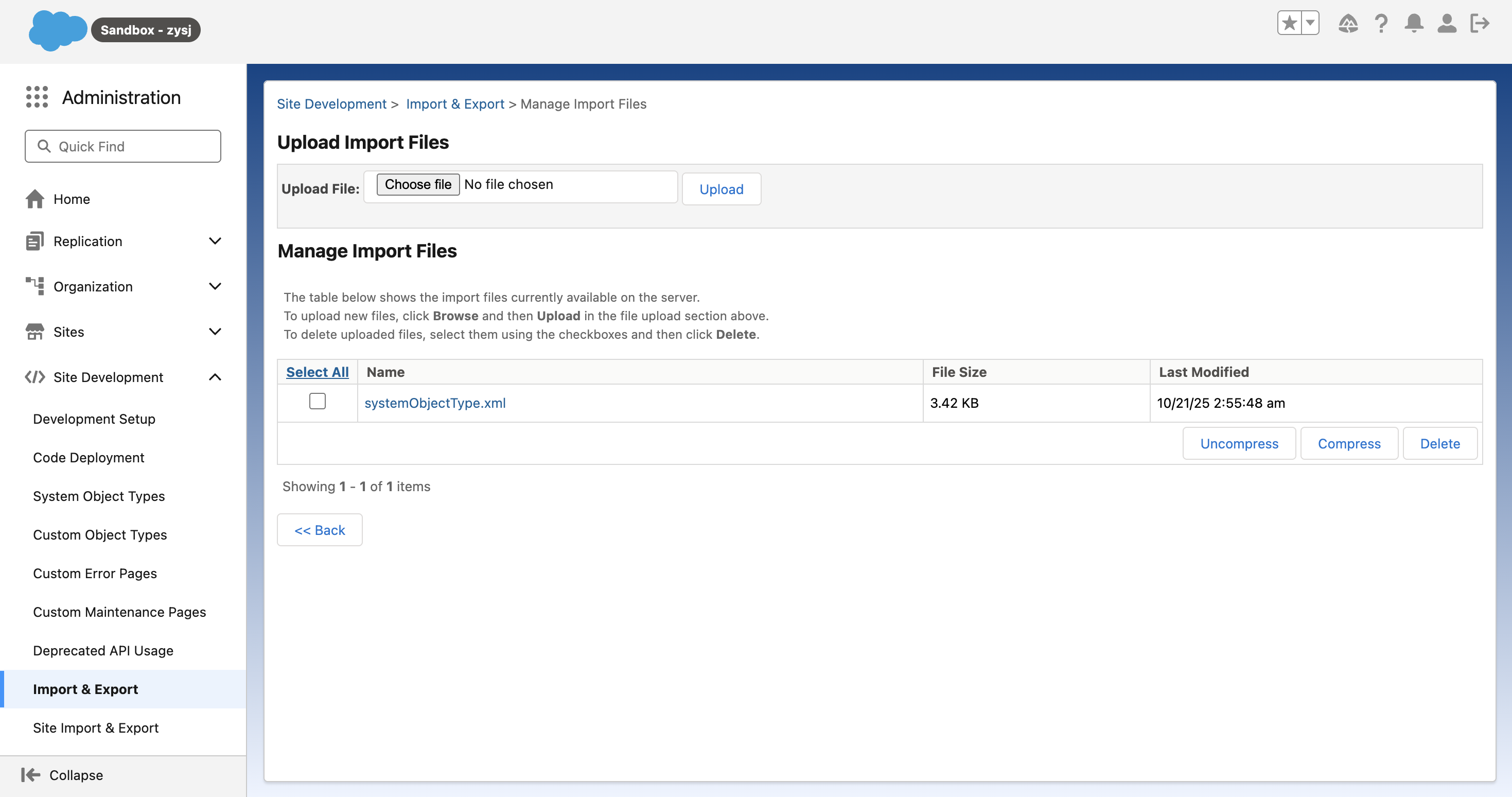 SFRA Cartridge Configuration