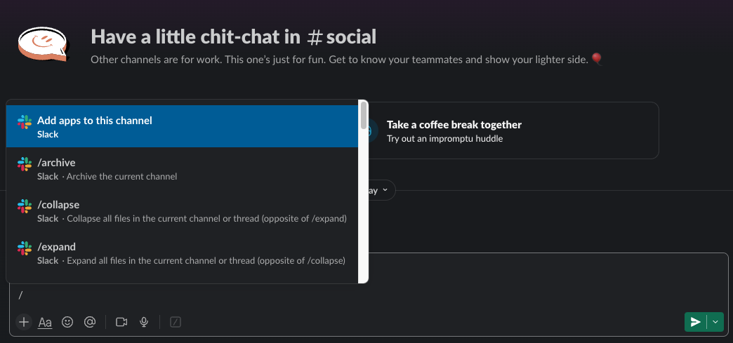 Add Surface App to Channel