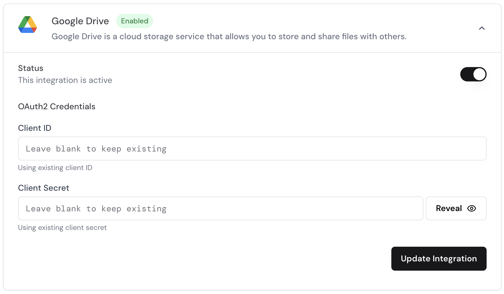 Swiftgum Integration UI