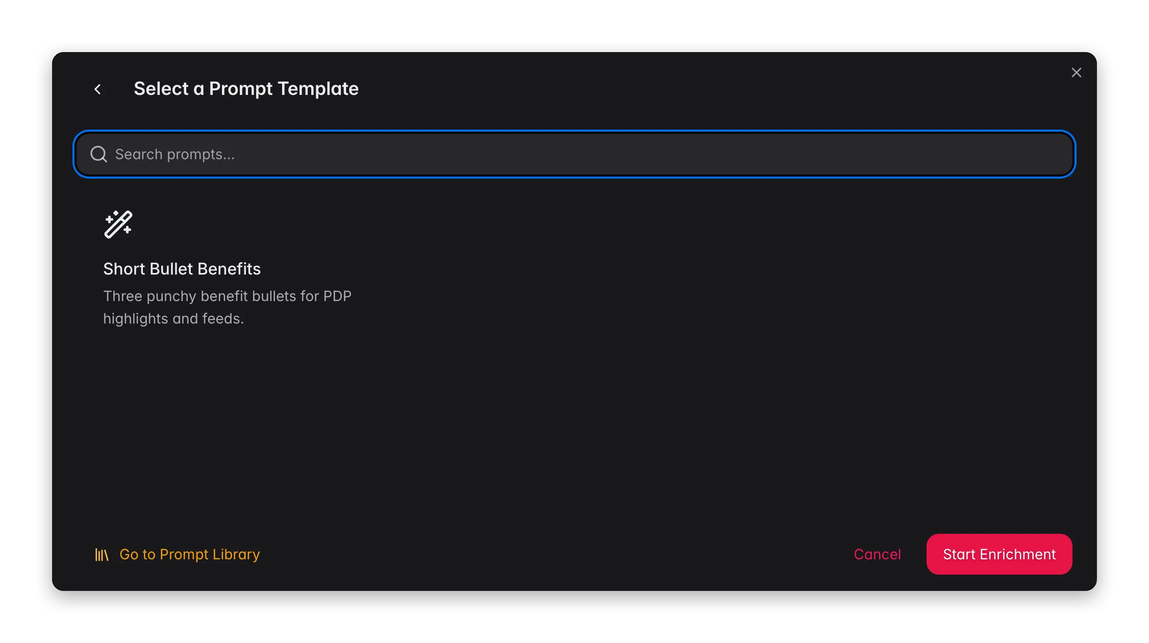 Enriching product short descriptions with AI in WISEPIM