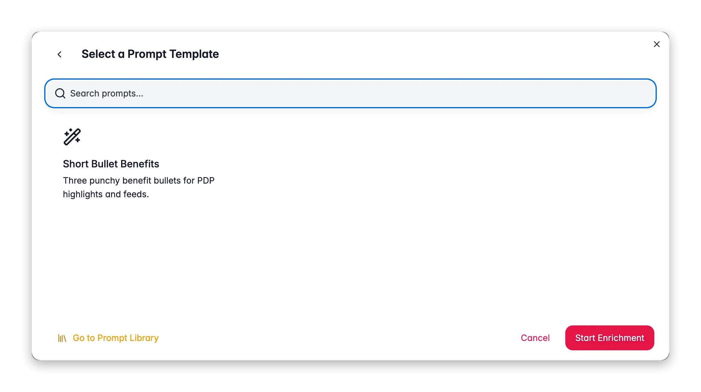 Enriching product short descriptions with AI in WISEPIM