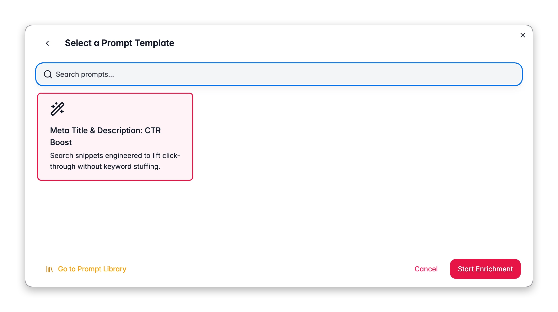 Generating SEO titles and meta descriptions with AI in WISEPIM