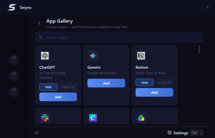 App Gallery