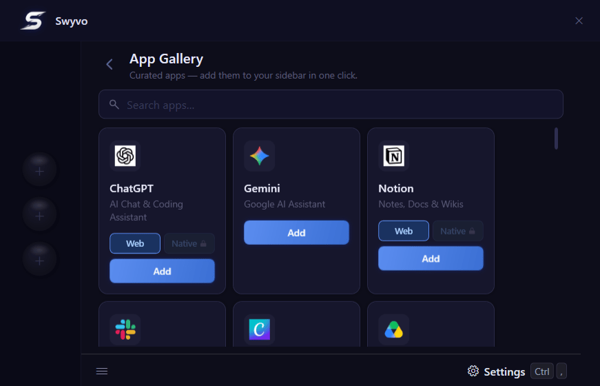 App Gallery