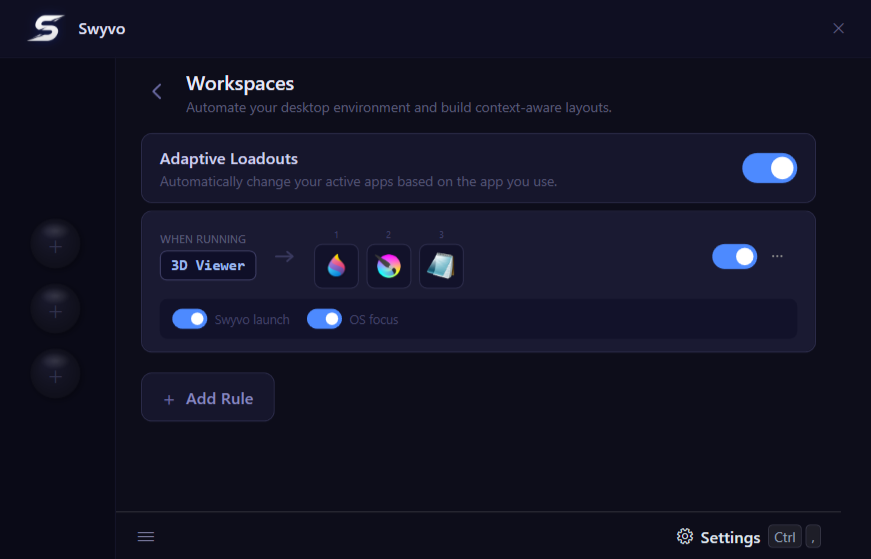 Workspaces
