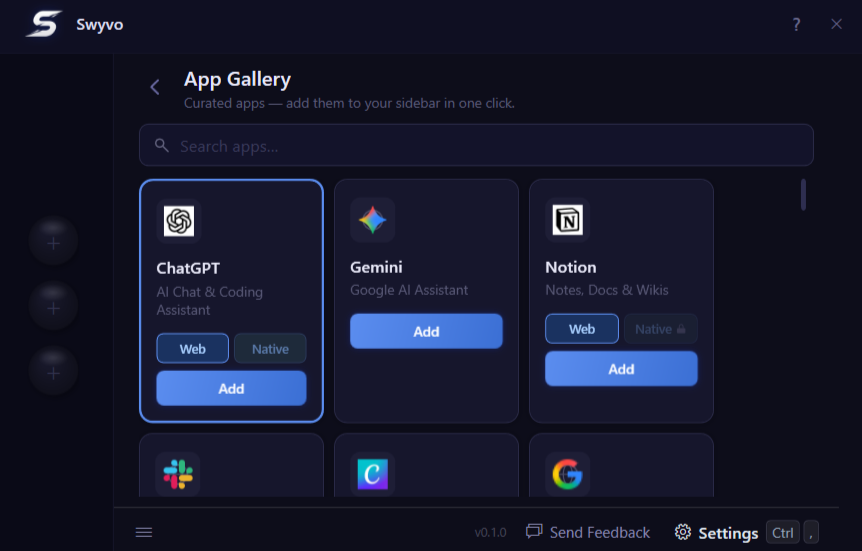 App Gallery New