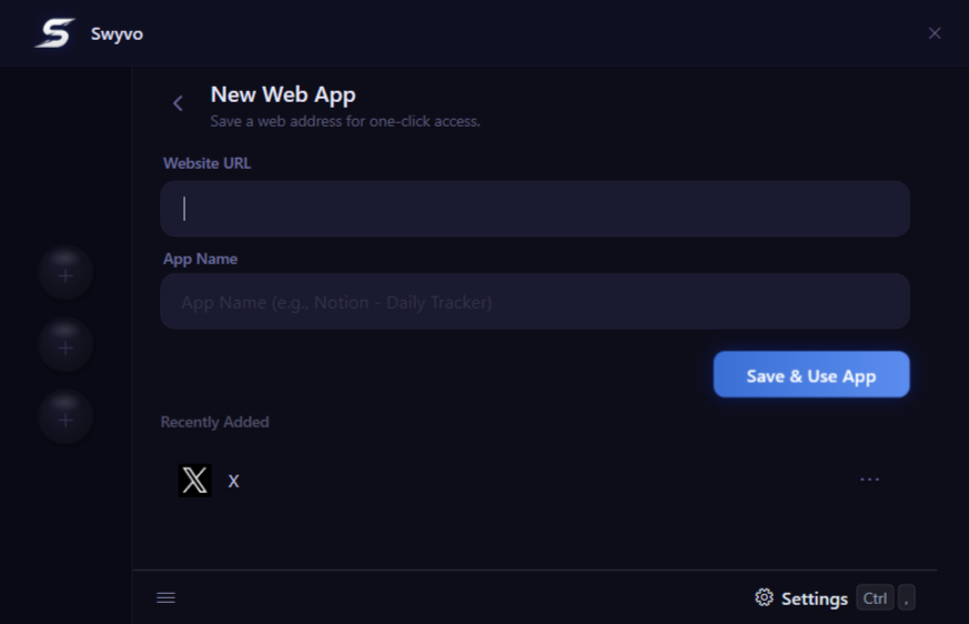 New Web App New2