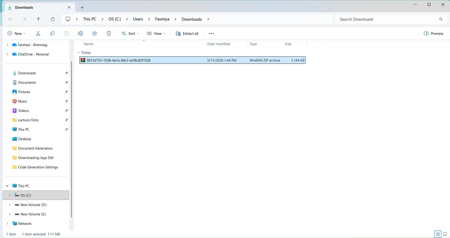 5 Downloaded Code