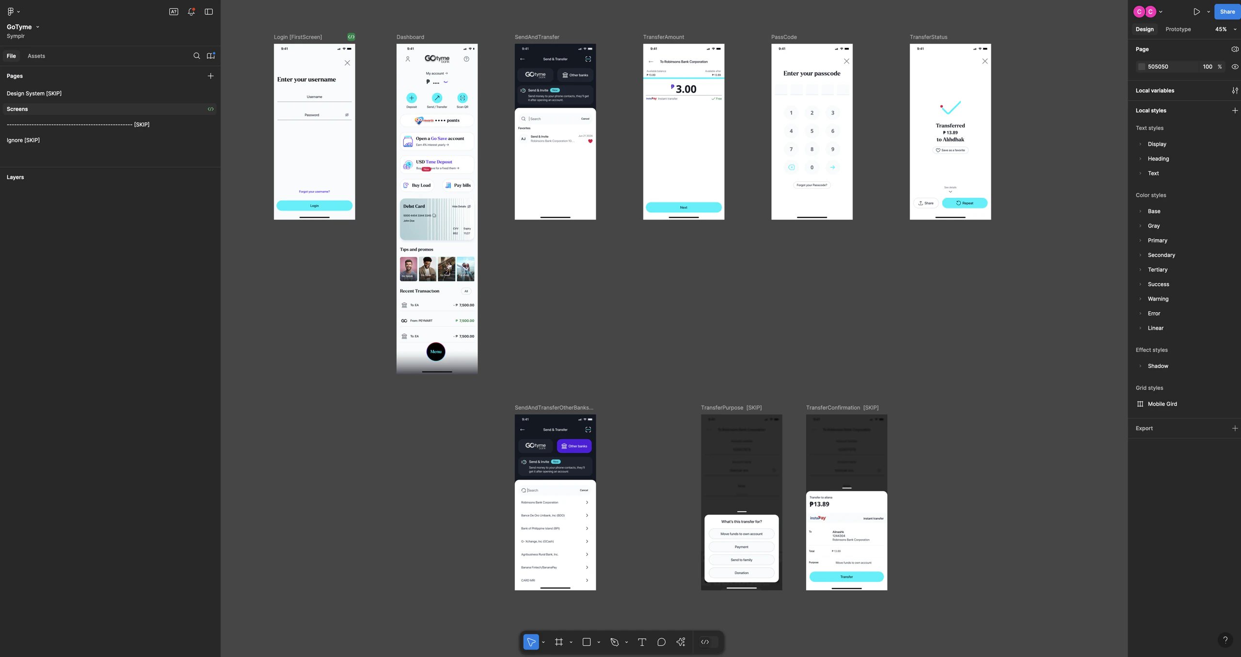 Image Figma project overview
