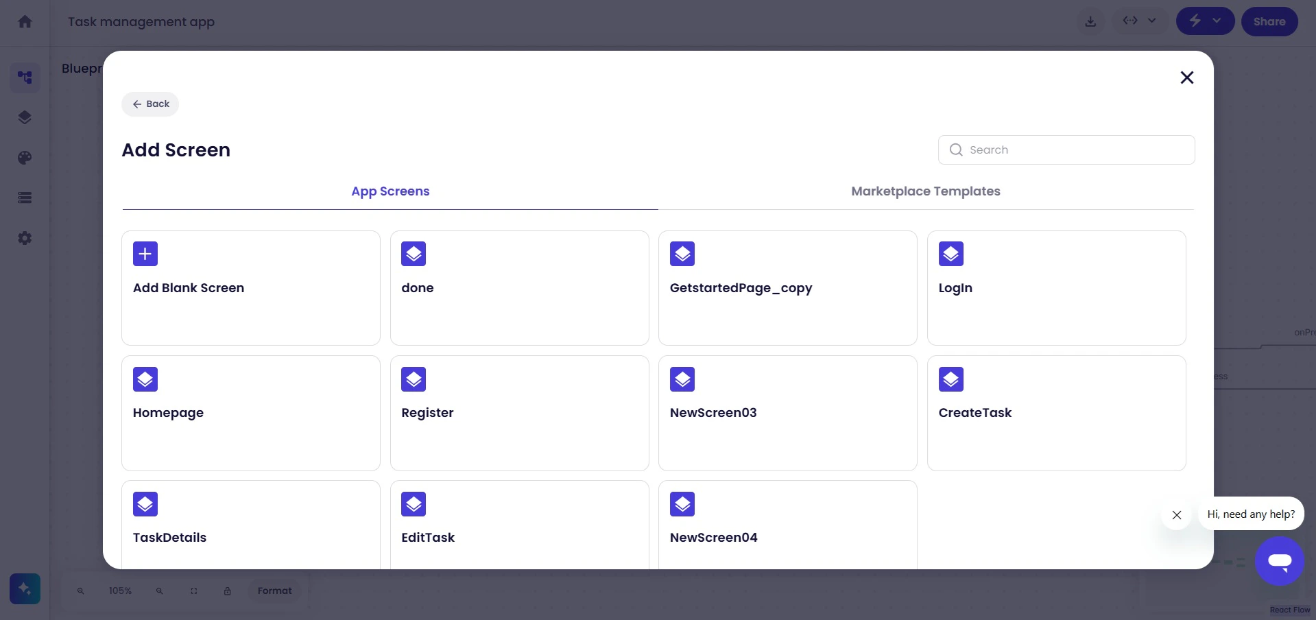 7 Add Screen Option