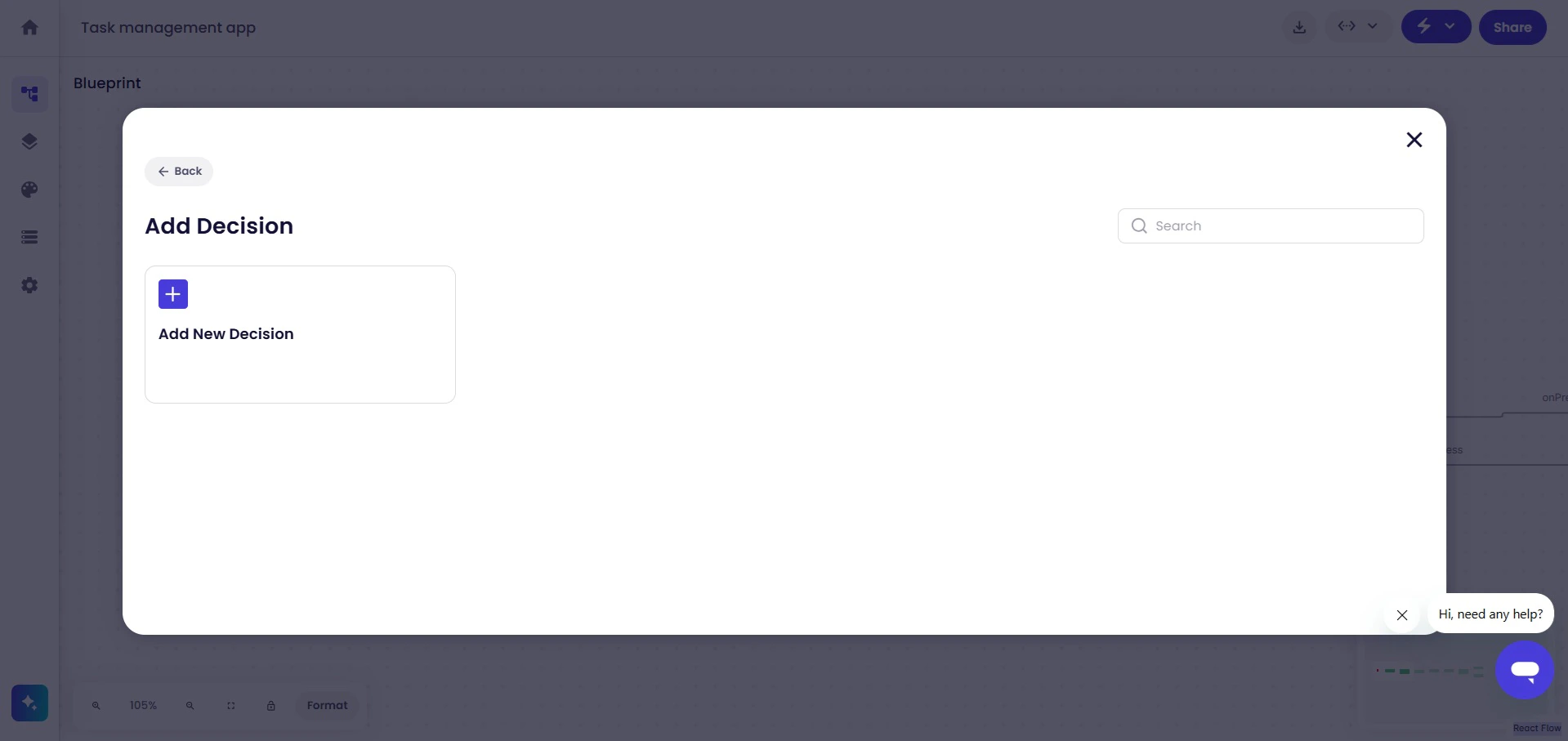 8 Add Decision Option