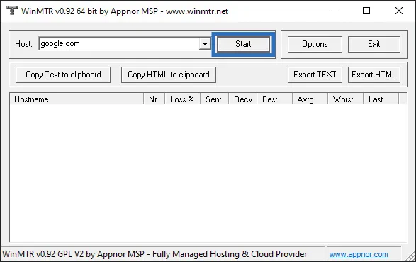 Winmtr
