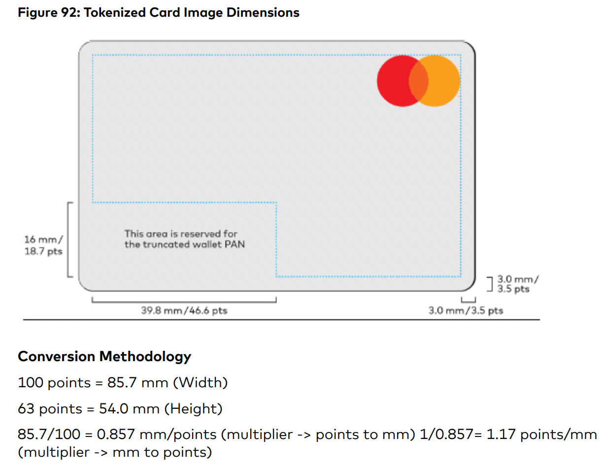 Tokenized Card Dimensions 1