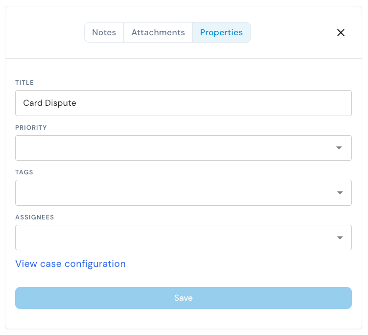 Case Assignment