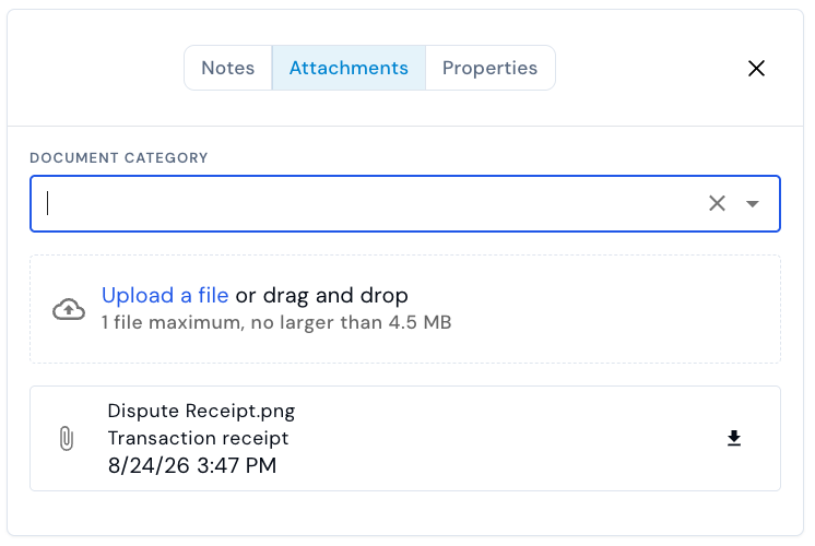 Document Upload Post Case Creation