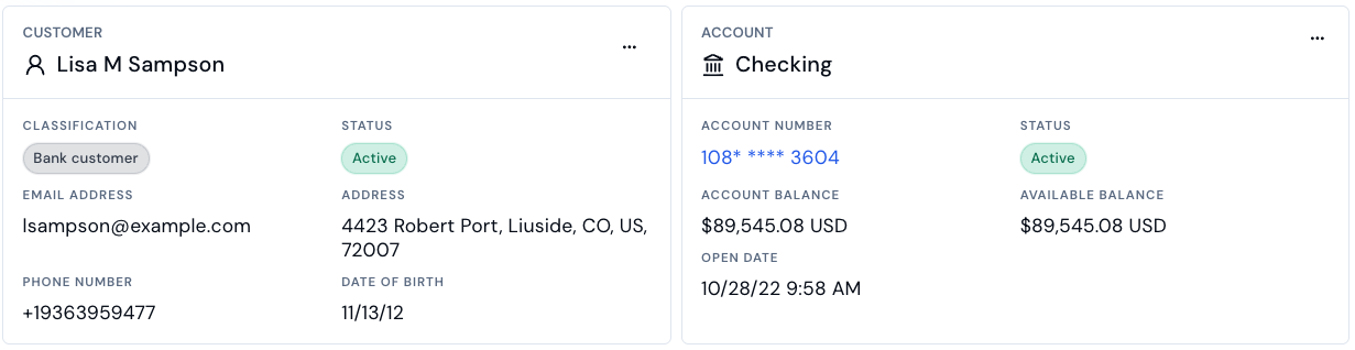 Customer And Account V1