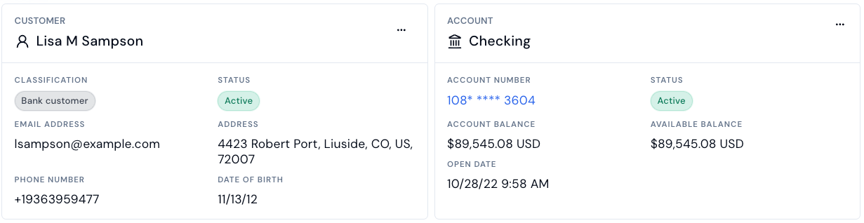 Customer And Account V1