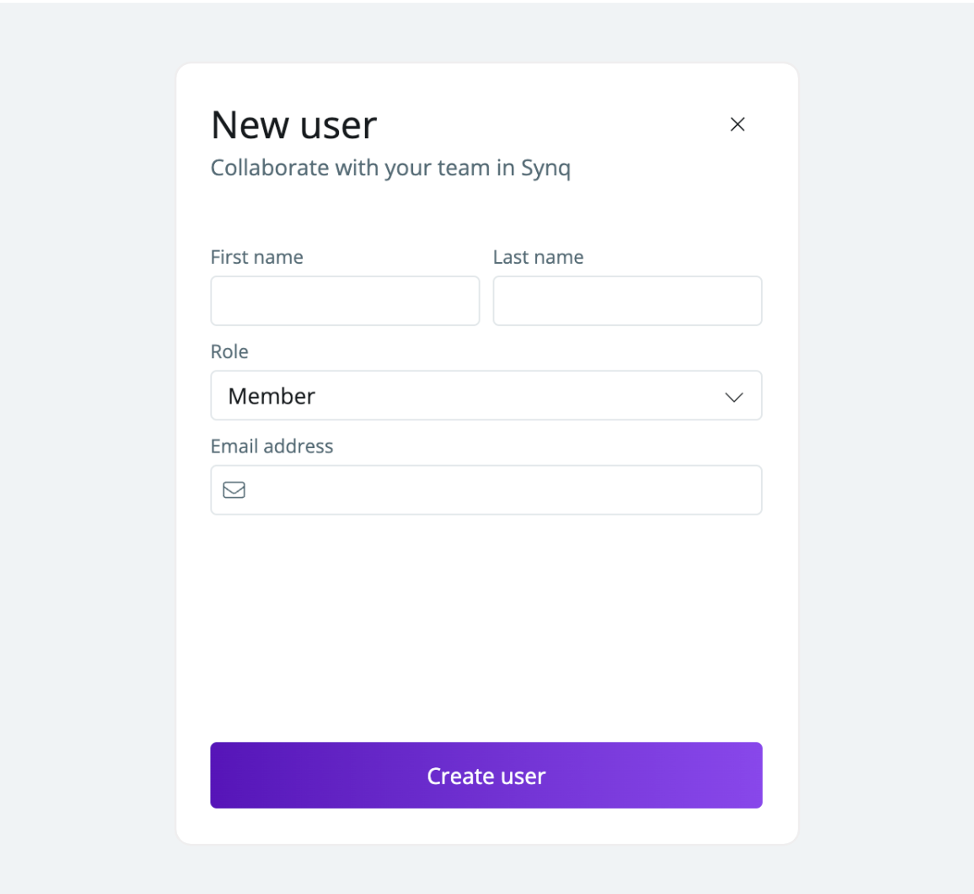 Inviting new users - Coalesce Quality Documentation