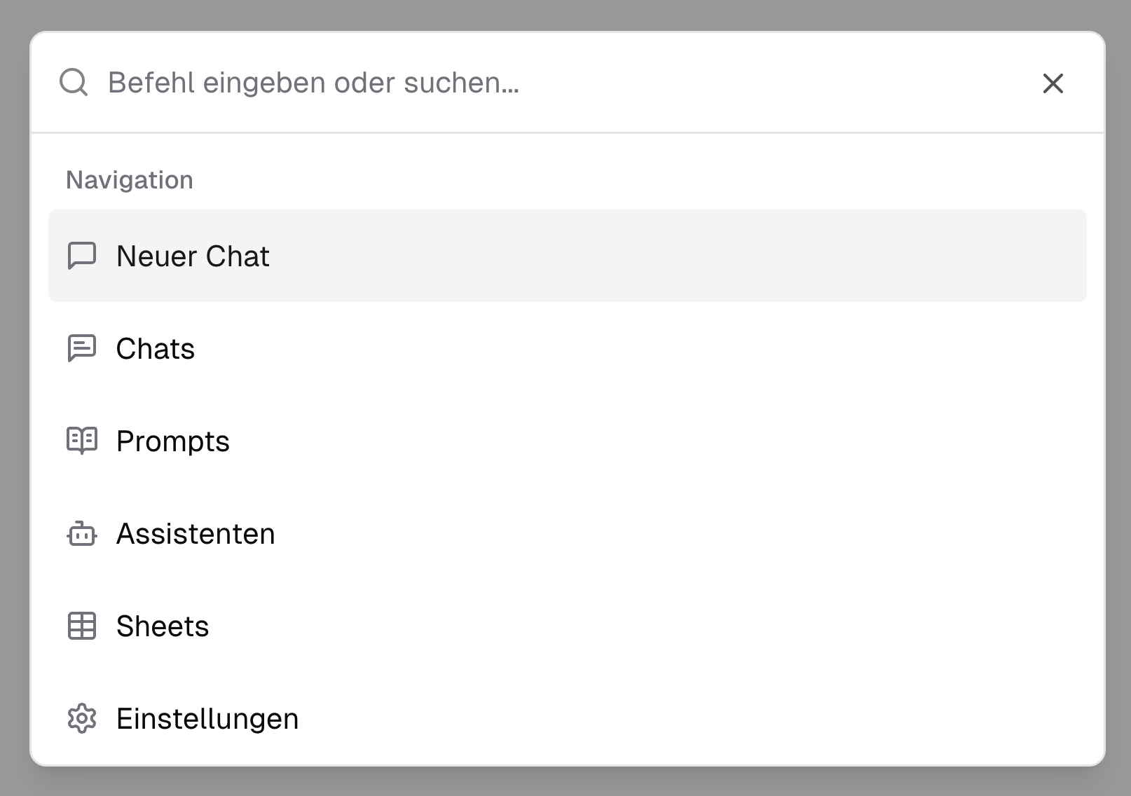 Neue Command Prompt der synsugar AI Suite v2.1.0