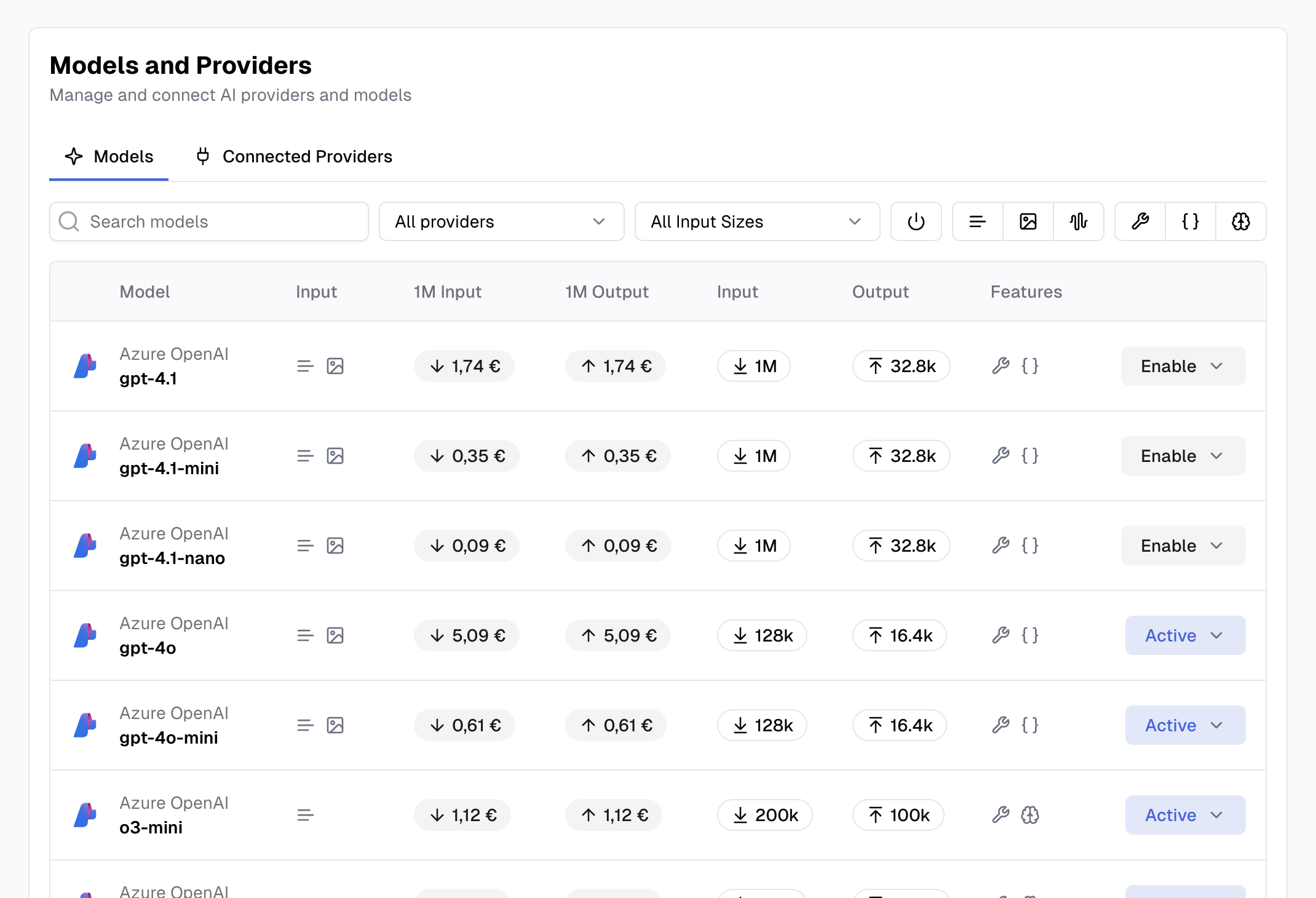 Neue Modellauswahl in der synsugar AI Suite v1.2.0
