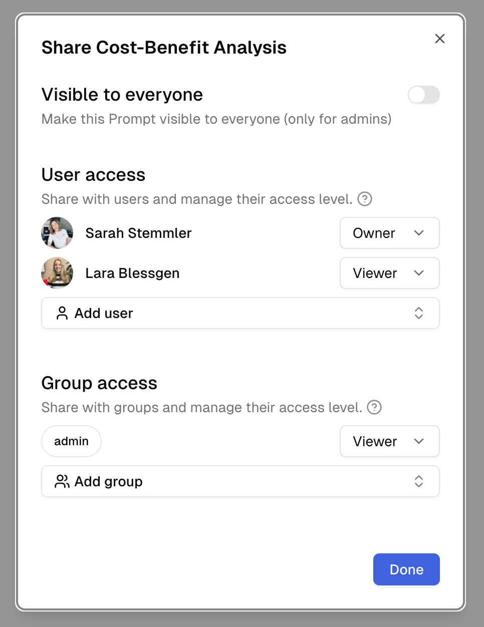 Neue Inhaber-Rolle in der synsugar AI Suite v1.4.0