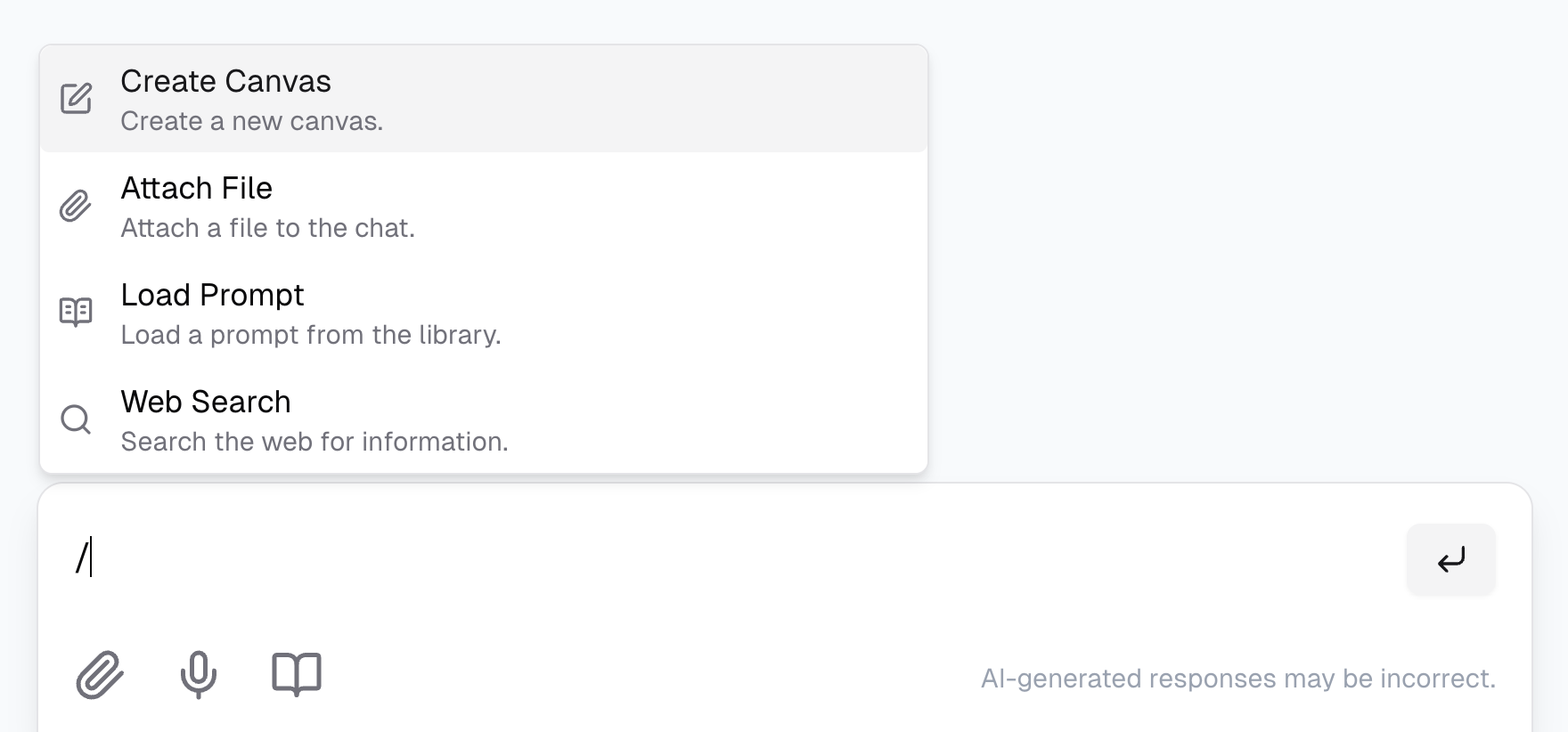 Neue Slash Commands in der synsugar AI Suite v1.6.0