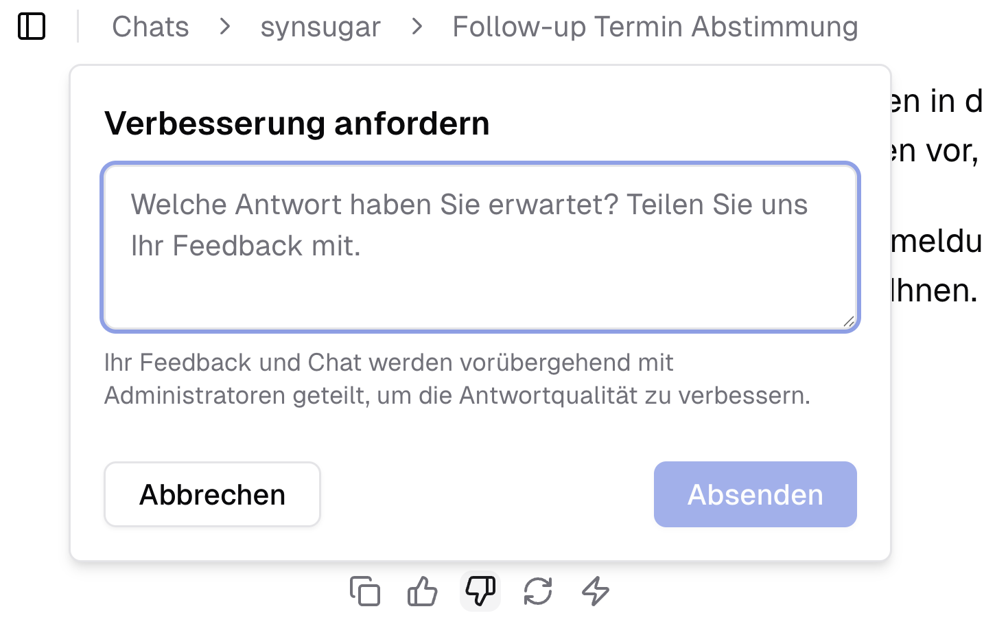 User Feedback im Verbesserungsfeld
