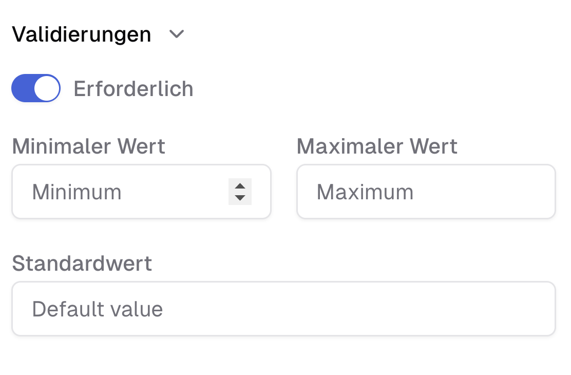 Validierung zu neuem Sheet hinzufügen