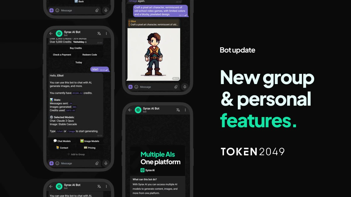 New Personal & Group Features