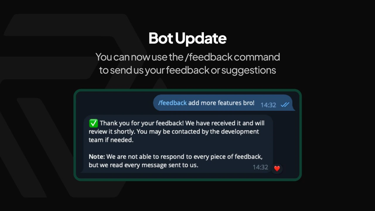 Feedback command