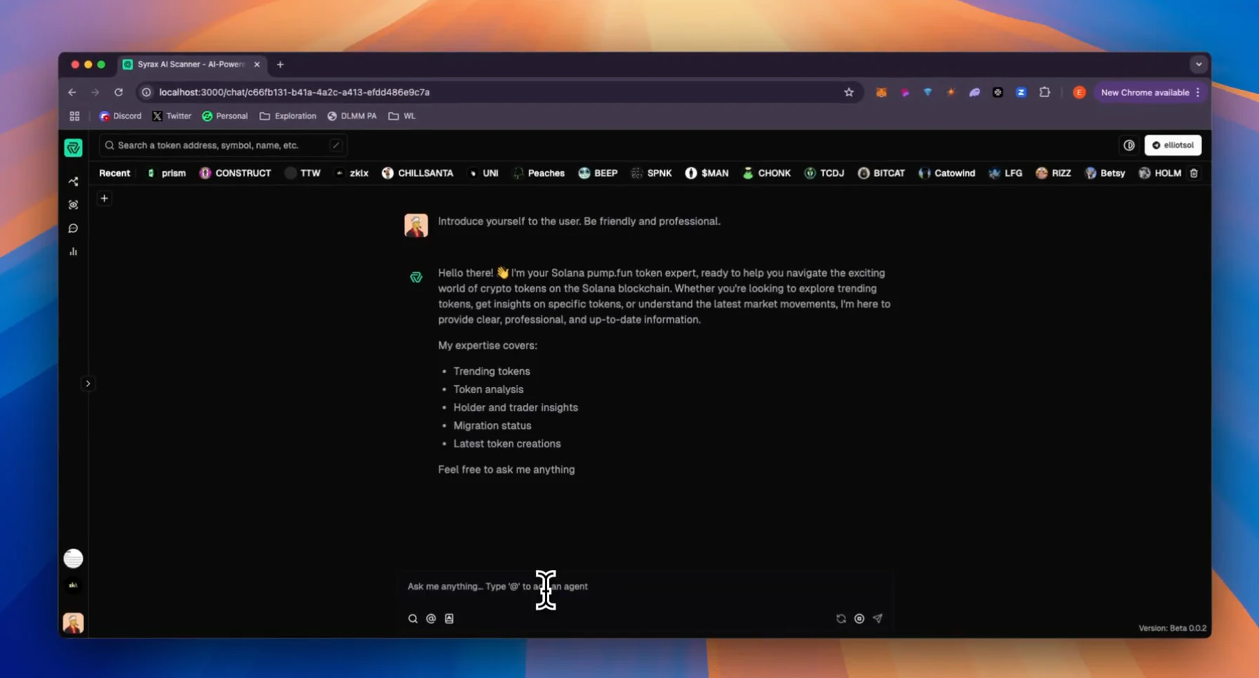 Solana Memecoin Agent