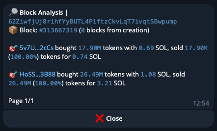 Block Analysis