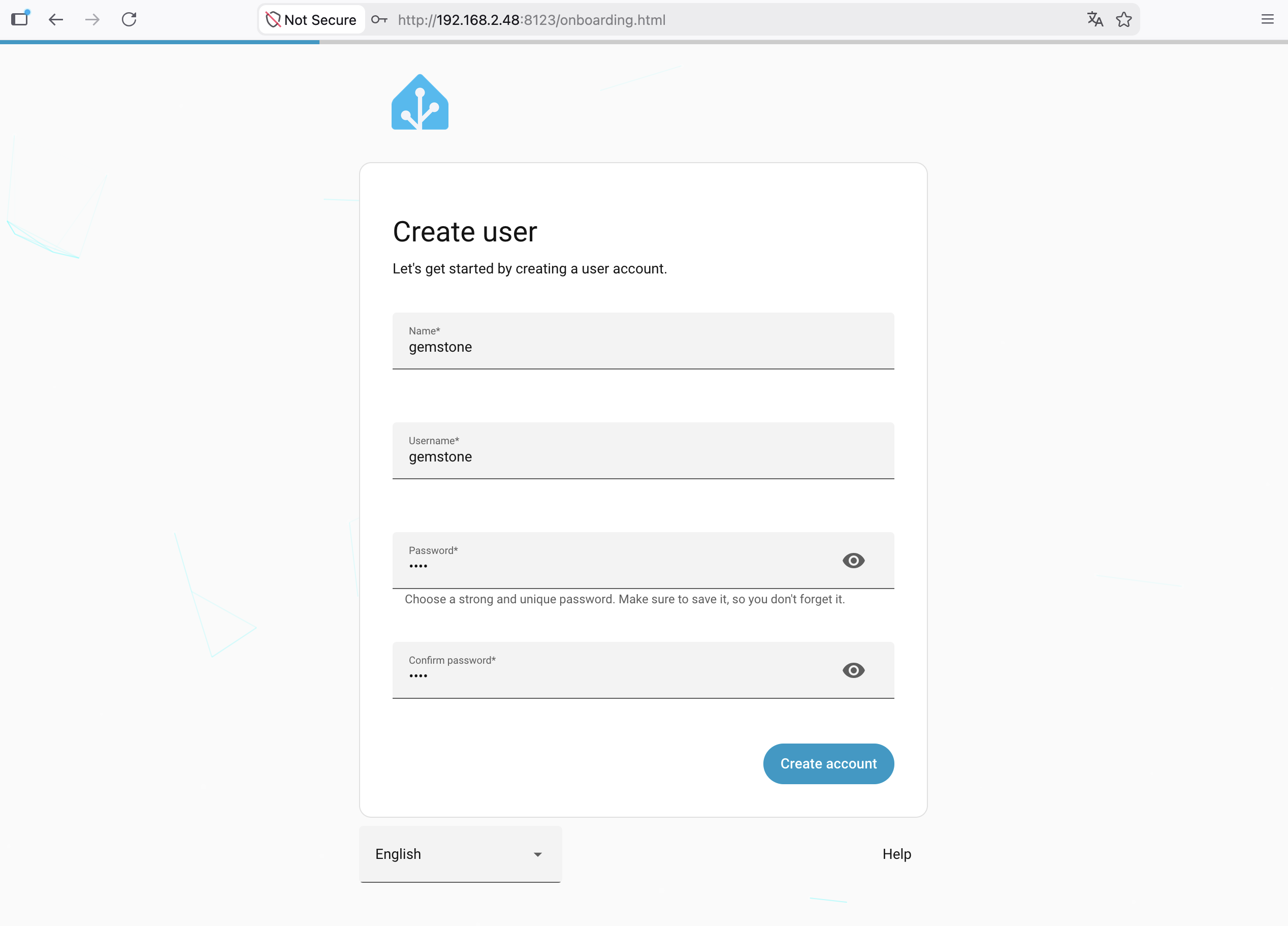 User Creation
