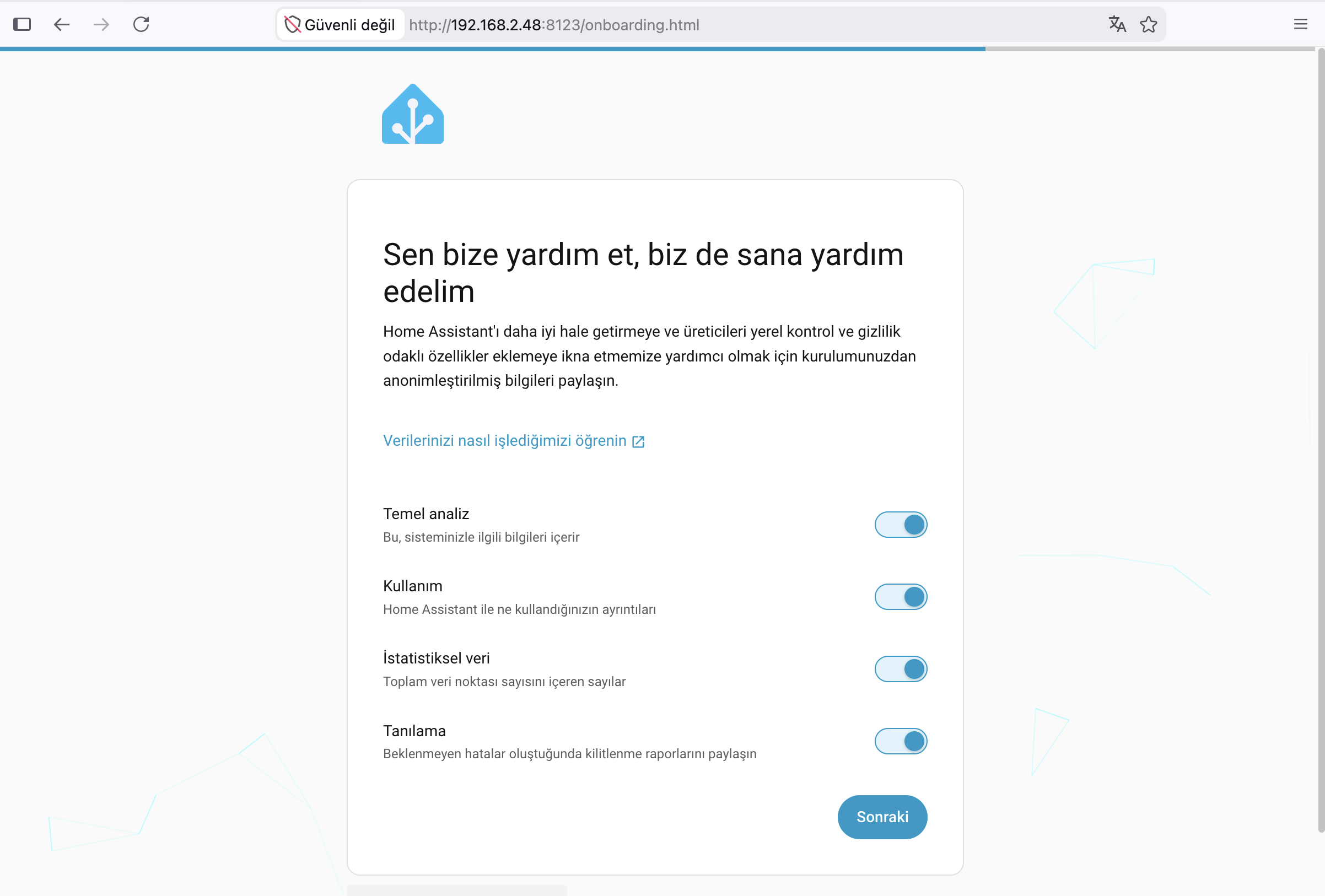 Veri Paylaşımı