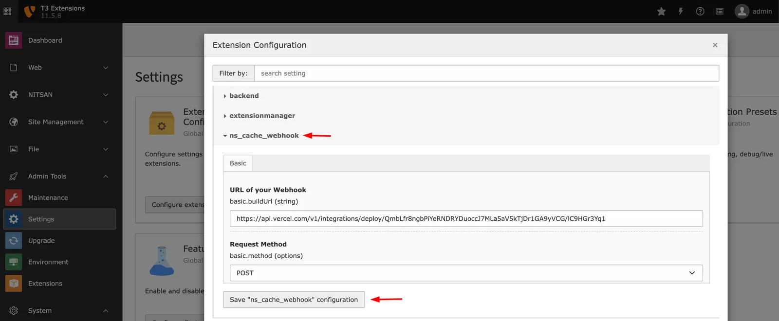 Configuration_TYPO3_Extension_Cache_Webhook