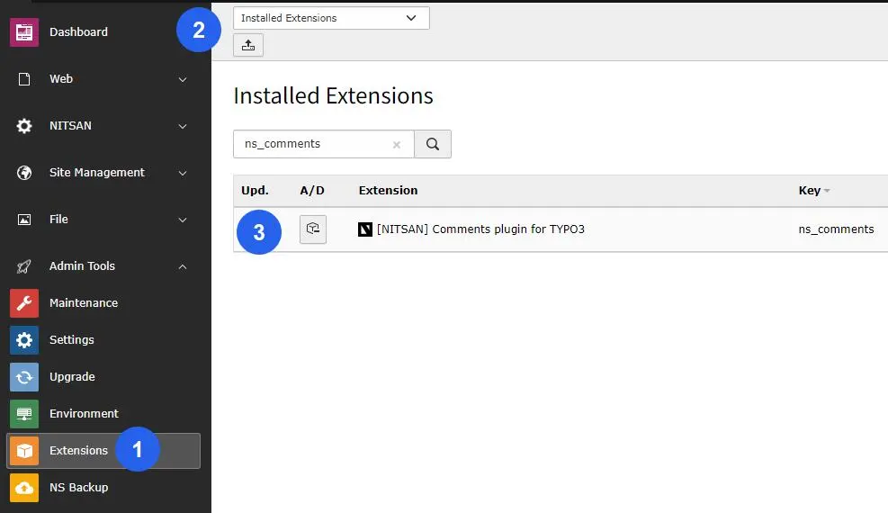 Install Extension