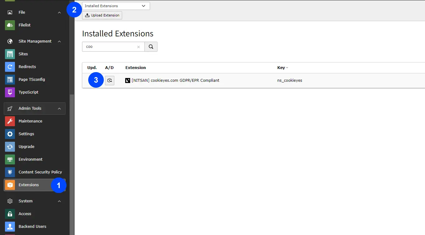 Install Extension