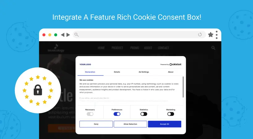 Extension Cookibot Banner