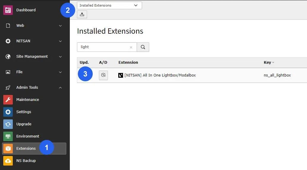 Install Extension