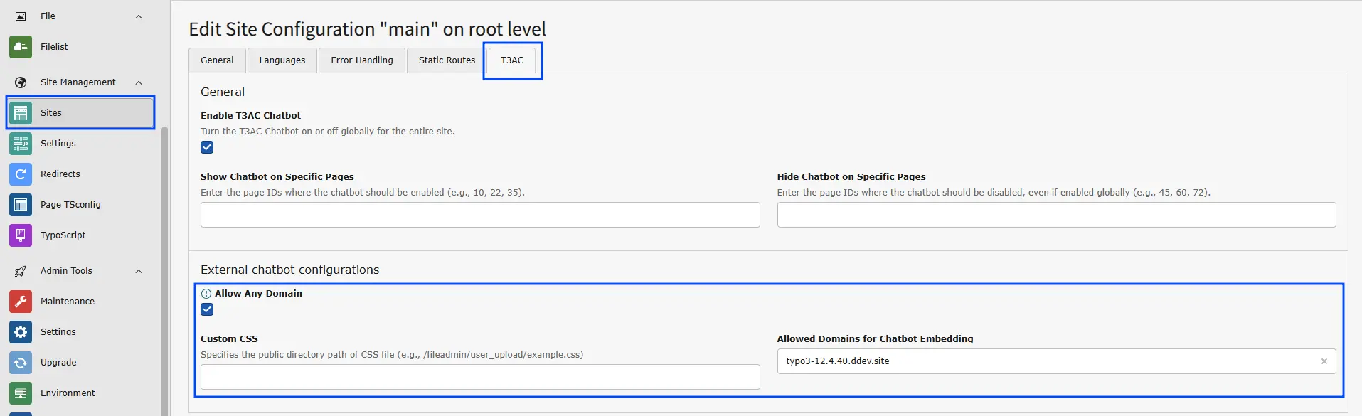 External-chatbot