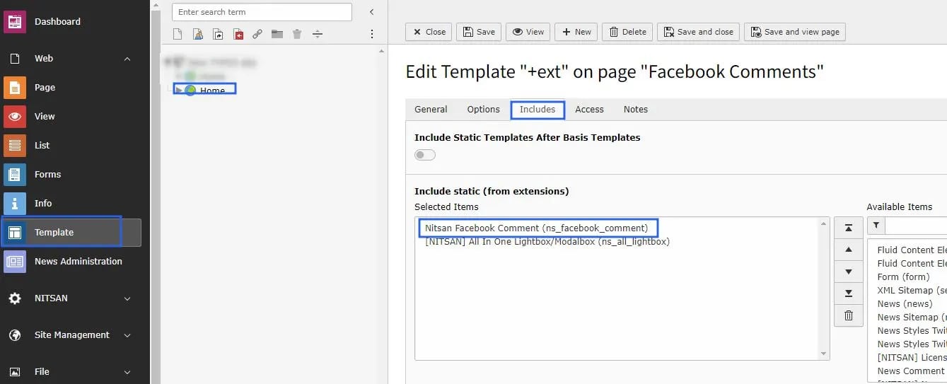 Activate Typoscript