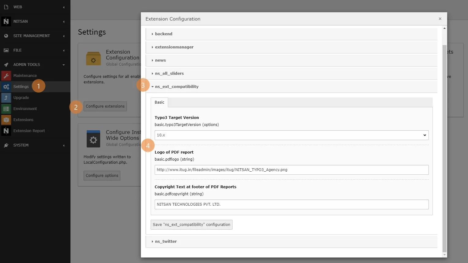 Compatibility Check Configuration 1
