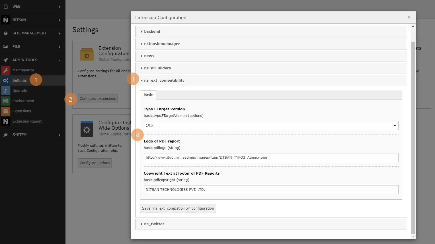 Compatibility Check Configuration 1