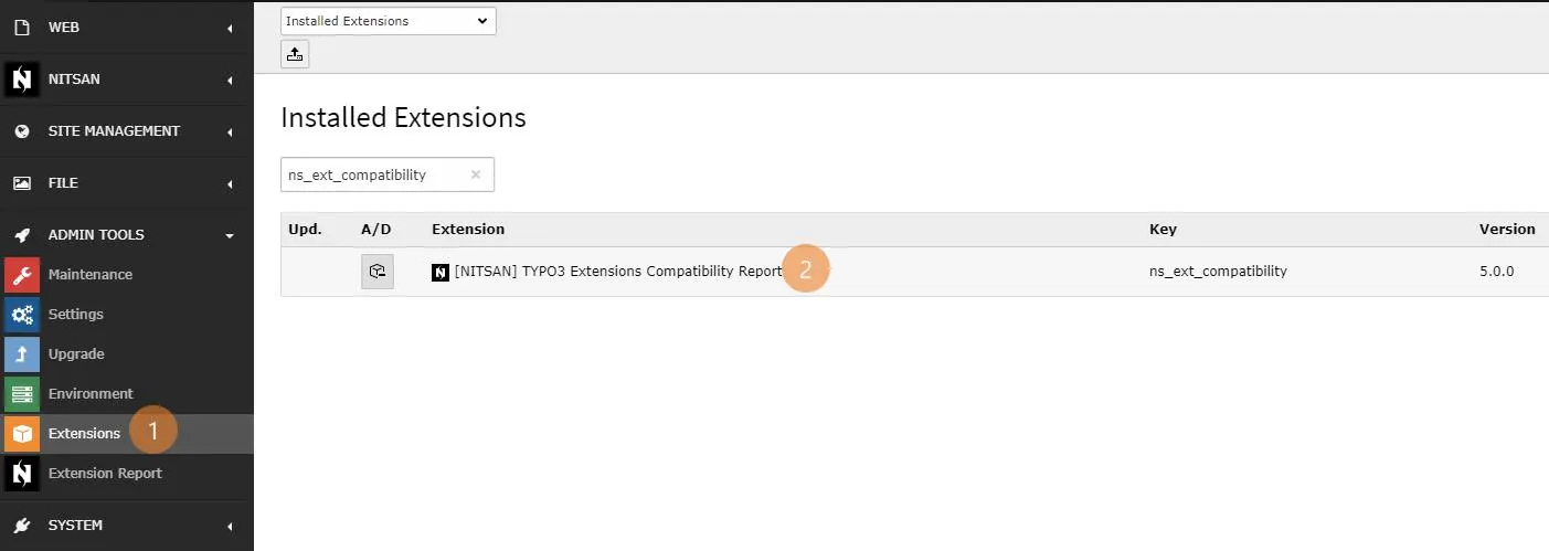 Install Extension