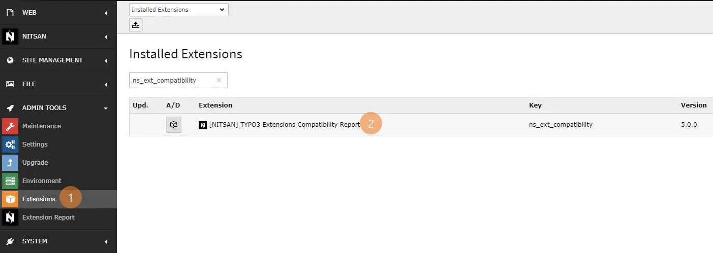 Install Extension