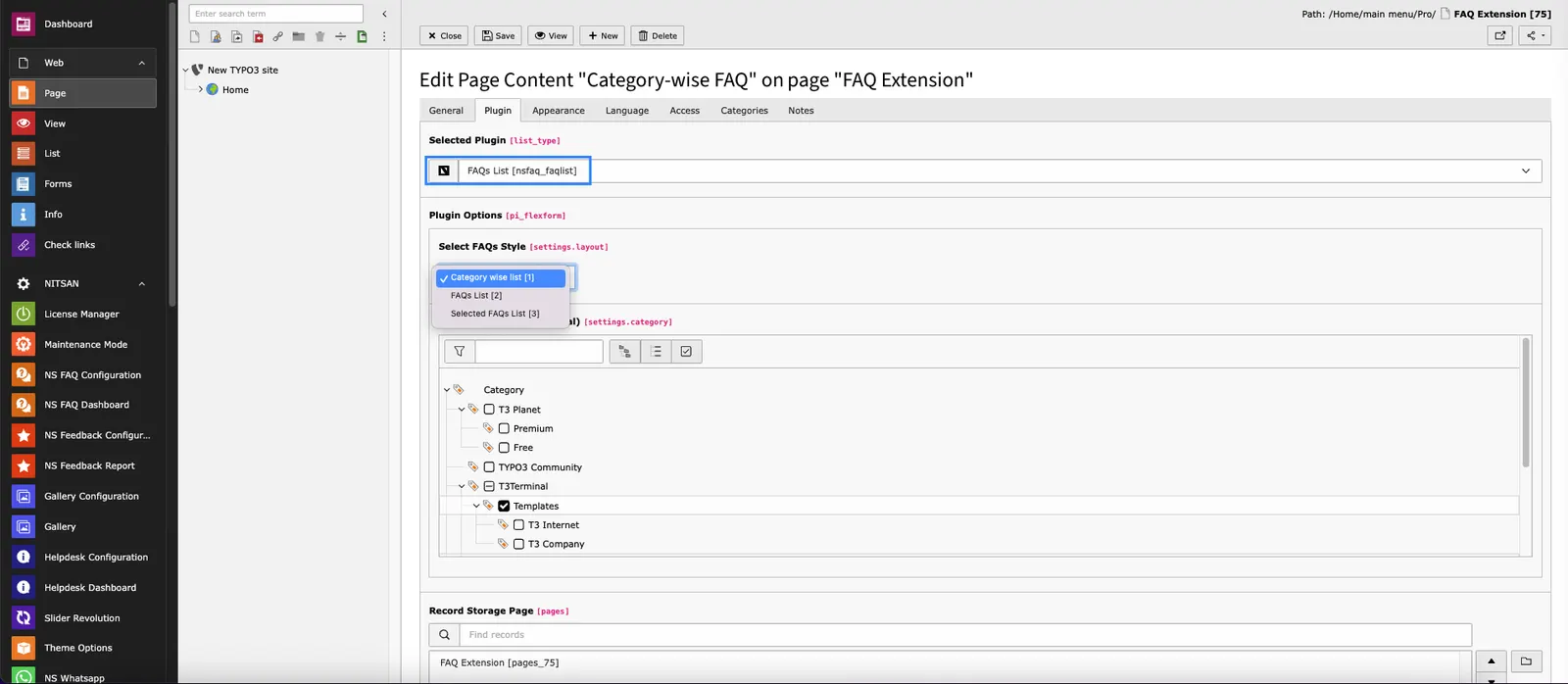Configure Plugin