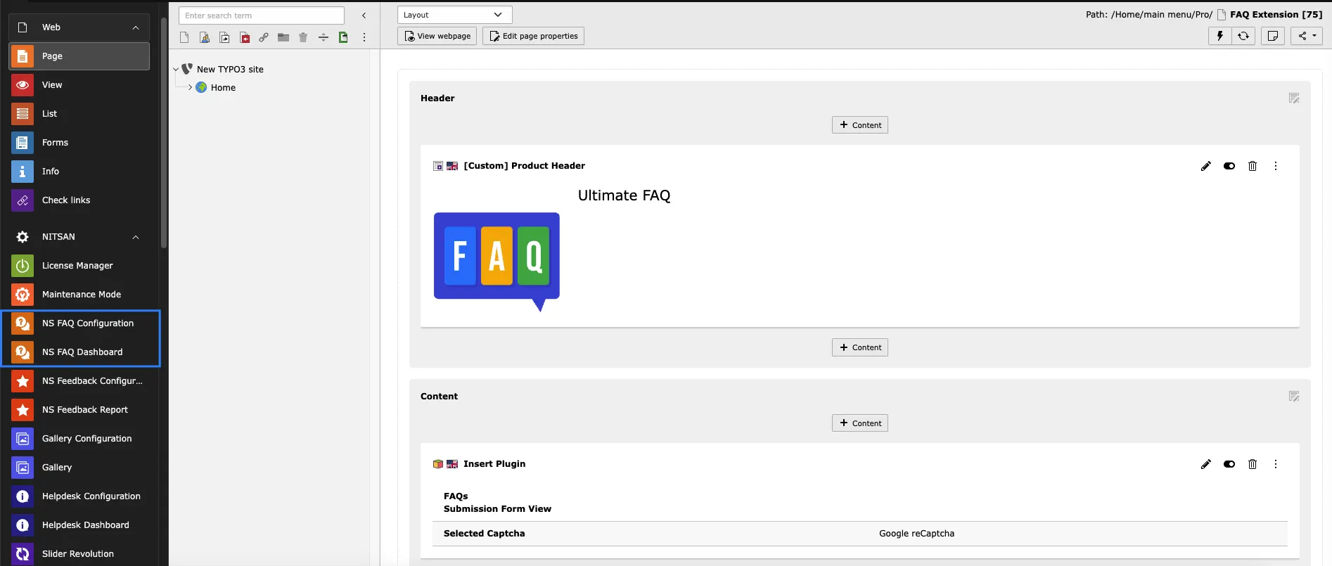 Backend Module